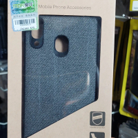 Case Untuk Samsung A30 - Mofi Fabric Back Case Premium