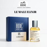 HDE Le Male Elixir - Nước hoa nam mạnh mẽ, hiện đại, quyến rũ và cuốn hút extrait de parfum  - Lưu h
