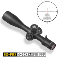 New Discovery ED4-20X52 Tactical Sight Illuminated Super High Definition Shockproof First Focal Plane Imported Glass