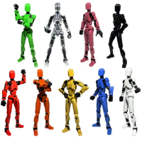 Multi-Jointed Movable Shapeshift Robot 2.0 3D Printed Mannequin Dummy 13 Action Figures Home Small Ornaments Miniatures