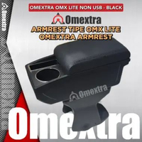 Armrest City - Console Box City - Armrest Box Honda City USB LED OMX LITE JAHIT HITAM