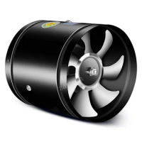 4''6''8'' Pipe Exhaust Fan Air Ventilator Metal Pipe Ventilation Exhaust Fan Mini Extractor Bathroom Toilet Wall Fan Duct Fan