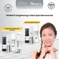 ERHA Truwhite Brightening Serum Day Night Cream Dark Spot - Paket Krim Pencerah Wajah Niacinamide 4
