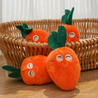 Carrot Pet Sounding Feather Toy, Soft BB Sound Cat Dog Toy, Animal Toy