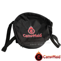 【美國 CampMaid】新款 12吋荷蘭鍋專用加厚防撞收納提袋/鑄鐵鍋工具袋/亦可收納8吋.10吋(60023)