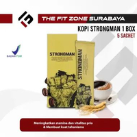 STRONGEMAN Minuman Serbuk Kopi 5 Sachet / Box Minuman Serbuk Kopi 15gr/pcs Strong Man Coffee
