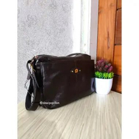 Tas Papillon Bandung K3358 Kulit Asli Elegan Kopi