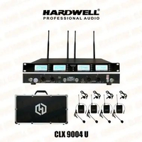 Mic Wireless Hardwell CLX 9004U Clip On Headset