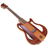 Electric Acoustic Guitar with Speaker, New Style, Full Canada Maple Wood Body, Folk Guitar, 41 Inch