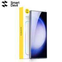 SmartDevil 1-2PCS Full Glue Screen Protector for Samsung S23 S22 Ultra Note 20 Ultra Full Coverage Soft Film HD Anti-fingerpri