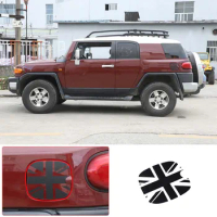 For 2007-21 Toyota FJ Cruiser black car styling car fuel tank cover pull flower sticker car decoration modification accessories