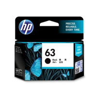 HP หมึกอิงค์เจ็ท Inkjet รุ่น 63/BK สีดำ