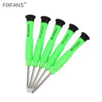 FIXFANS 5Pcs 0.6mm Y Tip Tri-point Tri Wing Precision Mini Screwdriver for iPhone 7 7 Plus 8 X for Apple Watch Repair Open Tools
