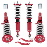 24 Damping Levels Coilover For BMW 5 series E60 2004-2010 Sedan RWD 545i 550i Adjustable Height Coilover Shocks Springs Shock