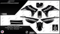 Razor MX350 NEW MODEL graphics kit decals THICK