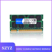 Wholesale DDR2 533Mhz 667Mhz 800Mhz 1GB 2GB 4GB Memory For Laptop Notebook Sdram PC2-4200 PC2-5300 PC2-6400 Ram So-dimm Memoria