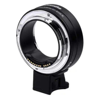 Commlite CM-EF-EOS R Lens Adapter, Electronic Auto-Focus EF to R Mount Adapter for Canon EF/EF-S Lenses to EOS R, EOS RP