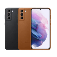 【Samsung 三星】Galaxy S21+ 5G 原廠皮革背蓋(台灣公司貨)