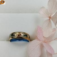 Sipress 日本進口景泰藍寄木戒指 共四色