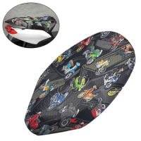 3D Mesh Motorcycle Seat Cushion Sleeve Sunscreen Anti Skid 3d Environment Friendly Seat Cover for Motorcycle Motorbike ScooterS