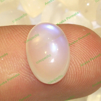 Batu Akik Natural Moon Stone Ceylon Biduri Bulan Klep Biru