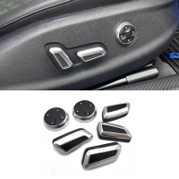 aimey อุปกรณ์ตกแต่งภายในรถยนต์ ฝาครอบปุ่มปรับเบาะนั่ง สำหรับ Audi A3 8V 2013-2016 A4 B8 A5 A6 C6 A7 