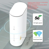 LT500 Wifi6 5G Wireless Router Wifi Repeater Extend Gigabit LAN SIM Card Slot 1800Mbps 2.4G+5G Mobile Hotspot Wireless Modem