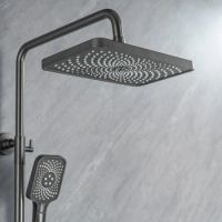 Hot selling SUS304 bathroom faucet shower set high-quality waterfall hidden shower set
