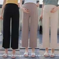 ASEA Kulot Hamil Knit Premium Maternity Pants Big size Celana Wanita Bumil Formal Kantor Kasual Jumb