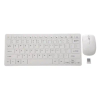 Ultra-Thin Wireless Keyboard and Mouse Static Voice 2.4G Keyboard and Mouse Kit Wireless Keyboard and Mouse Set