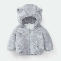 反季秋冬寶寶童裝外套加絨加棉20新款男女童棉服嬰兒雙層北極絨