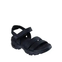 Skechers Women Sportswear D'Lites Sandal Wanita [SKE119854BBK] 37 Black