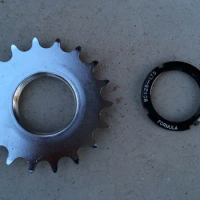 Formula Fixed Gear Bicycle Hub Freewheel Sprocket 18T Cog with Lock Ring Track bike