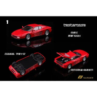 Ferrari Testarossa Red 1:64 (Hone Model 64)