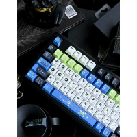 คีย์แคป PBT รหัส 404 สำหรับคีย์บอร์ด Wooting 60HE Meimao 87 ปรับแต่งส่วนตัว ความสูงดั้งเดิม
