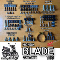 COD / Gratis Ongkir / Baut Lengkap Full Set Body Honda Blade Lama 110 / Baut Lengkap Fullset Bodi Ho