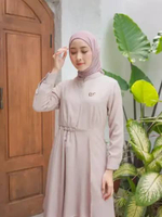 Ederra Celissa Tunik / Tunik Wanita / Atasan Wanita L/XL Petal Pink