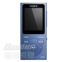 免運★SONY NW-E394 藍色 8GB 數位隨身聽 震撼低音