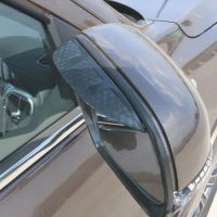 For Nissan Note E13 e-POWER 2021-2024 Car Rear Rearview Side Glass Mirror Trim Frame Rain Shield Sun Shade Eyebrow Accessories