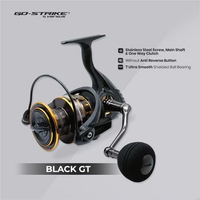Reel Pancing Gostrike Versus Black-GT 8000PG SaltWater 7 Ultra Smooth Shielded Ball Beaering Big Fis