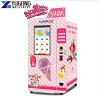 YG QR Code Coin Changer Vending Machine Frozen Food Ice Cream Vending Machine Smoothie Machine Manufacturer