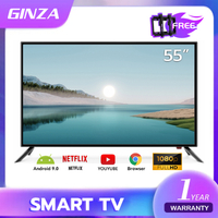 Tokyo 55 inches smart TV Full HD LED TV 60 50 32 inch Android TV flat screen ultra-slim smart TV YouTube Netflix
