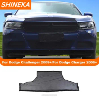 SHINEKA Car Front Grill Insect Proof Net Mesh Screening Mesh Protection Cover For Dodge Challenger 2009+/For Dodge Charger 2006+
