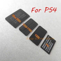 10pcs Replacement Host Seal Sticker Label for Sony Playstation 4 1000 1100 1200 slim 2000 HK/US Version Host Seal for ps4 pro