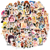 10/30/50/100Pcs Kawaii Adult Anime Sexy Hentai Stickers Waifu Decal for Phone Motorcycle Wall Luggage Laptop Decoration Sticker