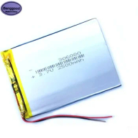 Banggood 3.7V 2500mAh 306080 Lipo Polymer Lithium Rechargeable Li-ion Battery Cells For GPS PDA Powerbank Power Bank Battery