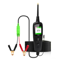 2M Automotive Circuit Tester Power Circuit Probe Kit Black Car Voltage/Resistant Tester 12/24V Diagnostic Tool Component
