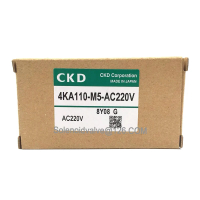 CKD โซลินอยด์วาล์ว4KA110-M5-AC220V 4KA110-M5-B-DC24V