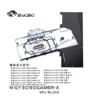 Bykski Water Block Use for GALAX GeForce RTX 3080 /3090 GAMER OC GPU Card /Full Cover Copper Radiator /RGB Light N-GY3090GAMER-X