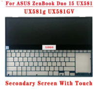 15.6 inch 3840×1100 IPS 30pins EDP 72% NTSC LCD Screen With Touch Secondary Screen For ASUS ZenBook Duo 15 UX581 UX581g UX581GV